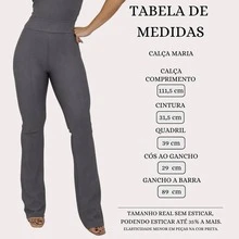 Women's Flare Riding Pants, Premium Bootcut Style, Elegant - 灰色 - 查看 3