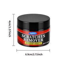 Car Scratch Wax & Swirl Remover Nano Polishing Agent, Car Clay Scratch Repair Paste Set - Suitable For Multiple Car Paint Colors, Used For Vehicle Surface Repair & Maintenance, Car Accessories - A - View 8