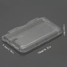 Ốp bảo vệ trong suốt cho 3DS, NEW 3DS/3DSLL/GBA SP, 2DS, NDSL/NDSI, phụ kiện game - Trong sáng - Xem 5