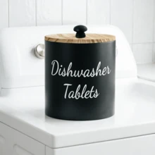 1 buah Tempat Penyimpanan Kapsul Deterjen Mesin Cuci Piring Gaya Rumah Pertanian, Pengatur Kapsul dan Pod Deterjen Cucian Dapur Hemat Ruang, Kotak Penyimpanan Tablet Mesin Cuci Piring, Cocok untuk Wadah Pod Deterjen dan Ruang Cuci, Kamar Mandi, Pengorganisasian dan Penyimpanan Rumah - MultiWarna - View 10