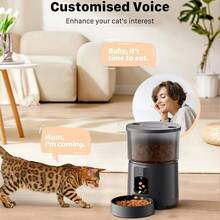 3L Large Capacity Automatic Cat Food Dispenser, Smart Pet Feeder With Camera, Supports APP Remote Control, USB Cable Powered, No Plug Included, Suitable For Small To Medium Pets Remote Control Cat And Dog Food Dispenser, Suitable For Daily Scheduled Pet Feeding - 3L - View 6