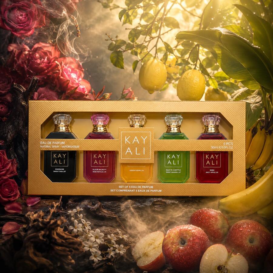 KAYALI - SMOKY OUD / ROSE ROYALE / LEMON SUGAR / SWEET BANANA / JUICY APPLE GIFT SET - 多樣化香型 - 查看 1