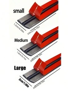 1pc Waterproof Rubber Seal Strip, Suitable For Windshield, 74 Inches (Approx. 198 Cm). Rubber Material, Waterproof And Leak-Proof, T-Shaped Seal Strip. Also Suitable For Sunroof And Rear Window. Suitable For Multiple Car Models. Durable Automotive Waterproof Seal Strip, 200 Cm/78.74 Inches (Approx. 76 Cm/208 Cm). Suitable For Most Sedans/SUVs And Other Vehicles. - A - View 12