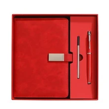 Personalized Leather Notebook Set - Notebook And Pen Set - Ideal Gift For New Job Or Teacher - Perfect Office Supplies And Stationery Gift - Travel Size Notebook Optional - Notebook Gift Box Set School Supplies, Thoughtful Gift, Replaceable Notebook - Multicolor - View 24