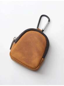 2026 New Luxury Vintage Genuine Leather Key & Coin Pouch, Full Grain Top Layer Cowhide, Unisex Multi-Function Card Holder Storage Bag - Multicolor - View 5
