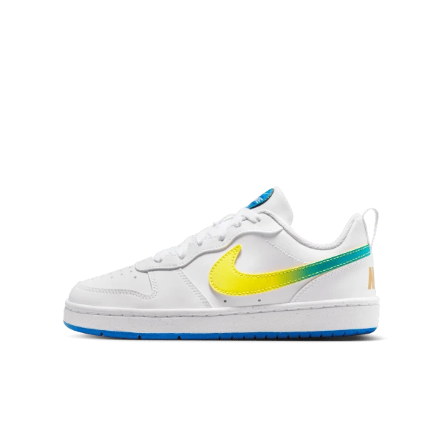 Nike COURT BOROUGH LOW WC Women's Sports Casual Sneakers IR3997-100 - White - View 1
