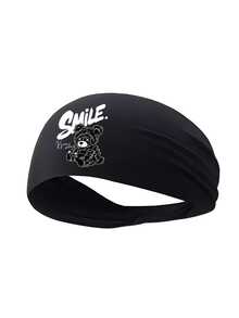 1pc/2pcs "Smile Bear" Letter Pattern Design Printed Unisex Curved Brim Baseball Cap And Crossbody Bag, Street Fashion Outdoor Sports Baseball Cap And Bag, Adjustable, Gift For Yourself Or Friends - Multicolor - View 10