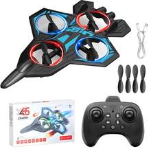Foam Drone Airplane With LED Lights, 360° Rotation, 2.4GHz Remote Control, Flying Toy For Boys And Girls - View 10