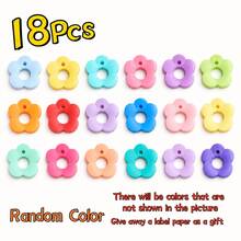 Multicolor Flower Shape Silicone Key Caps Set, Durable Color-Coded Key Covers, Easy Install Key Identifier Protectors For Key Management, Cute Keychain Accessories For Home Office Use, Sweet Gifts For Sisters Friends & Valentine's Day - Multicolor - View 23