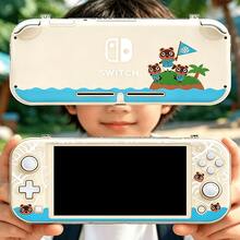 Switch Lite / NS Lite 主機透明水晶保護殼，貓爪與櫻花圖案，全包覆防摔防刮耐磨，輕巧便攜遊戲主機保護配件 - 查看 3