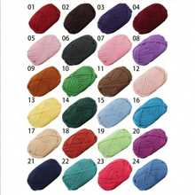 EDCUEBE7 1/3pcs 100/300g Premium Polyester T-Shirt Fabric Crochet Yarn, Large Bundle Fabric Strips, More Convenient For Crochet Knitting Bags, Carpets, Cushions, Dolls And Handmade Crochet Projects (Random Packaging) - Multicolor - View 4