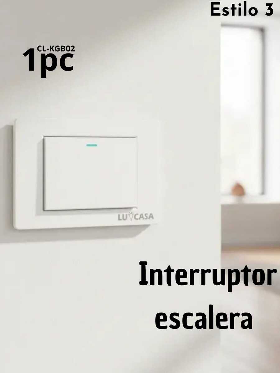 Placa armada, contacto dúplex, Placa Contacto Doble Con 2 Puertos USB Dúplex Resistente a Manipulaciones, Doble Contacto Normal y USB de Alta Velocidad, Diseño Moderno y Elegante, diferentes modelos diseños de placa con interruptor escalera y sencillo - estilo3 - Ver 1