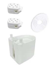1/2 Set Electric Toothbrush Wall Mount Charging Storage Rack, With Hidden Cable Management And Brush Head Holder, Bathroom Toothbrush Holder, Plug-In Wall Charging Station, Keeps Your Sink Neat And Organized - Multicolor - View 15
