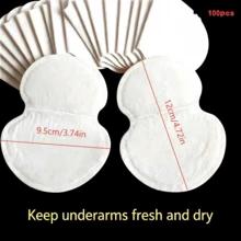 10pcs/100pcs Disposable White Underarm Sweat Pads, Invisible Sweat Pads, Self-Adhesive And Not Easy To Fall Off, Convenient And Quick To Use, Summer Travel Sports Valentine's Day Gift - Underarm Sweat-absorbing Patches - View 18