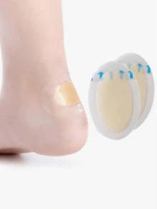10/20pcs Multi-Shape Hydrocolloid Heel Blister Patches, Invisible Anti-Wear Foot Patches, Suitable For High Heels And New Shoes, Toe And Heel Cushion Patches, Daily Wear Waterproof Blister Patches - One Size - View 6