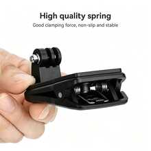 Universal 360° Rotating Belt Clip Camera Mount Accessory, Secure Grip Design Prevents Slipping During Movement, Suitable For Daily Travel, Hiking, Vlog Shooting Auxiliary Mount, Compatible With D*I Osmo Pocket 3 And Pocket 4 - View 2