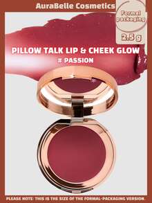 [ 2.5g ] Charlotte Tilbury PILLOW TALK 唇頰兩用潤澤膏，保濕柔霧裸粉色，輕鬆打造透亮紅潤感，便攜式唇頰雙用，打造統一妝容 - PASSIONS - 2.5g - 查看 1