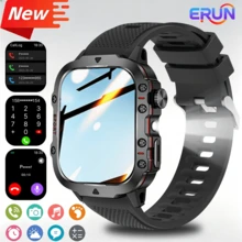 ERUN This Smartwatch Features A 1.83-Inch Screen And 180mAh Battery, Includes Pedometer, Call/Answer And Message Notification Functions, Suitable For Men And Women, Perfect For Various Occasions, An Excellent Gift Choice - View 2