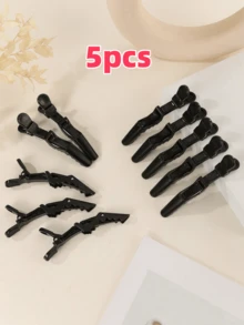 鱷魚夾髮夾 10 入裝－專業造型髮夾，背刷、理髮配件、吹風機用髮夾 - 彩色 - 查看 17