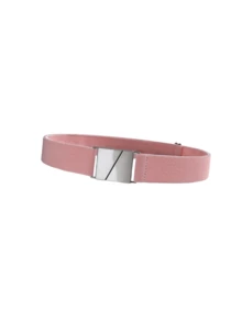 Metal Buckle Elastic Waist Belt Solid Color Versatile - Multicolor - View 9
