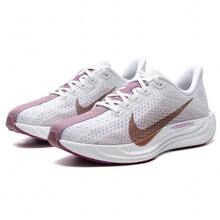 Nike Pegasus Plus 時尚舒適休閒低筒跑步鞋 女款 白 - 灰紫紅 - 查看 4