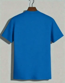 Women's Soft Blue Cotton T-Shirt With A Fun Cow Print Featuring Glasses, A Bow, A Cow Ribbon, And A Coffee Cup. A Fun Design For Everyday Casual Wear, An Ideal Gift For Coffee Lovers. - 藍色 - 查看 2