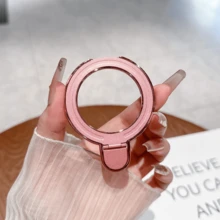 360° Rotation Finger Ring Holder Grip Strong Magnet Bracket Magnetic Mobile Phone Stand For Magsafe 17 16 15 14 13 12 Pro - Multicolor - View 10