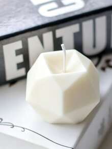 Geometric Aromatherapy Candle, Decorative Ornament, Birthday Candle, Soy Wax, Multi-Faceted Cube Candle, Creative Handmade Aromatherapy Candle, Nordic Style, High-End Home Decor, Wedding Banquet, Gift Candle - Diamond-faced Candles - View 2