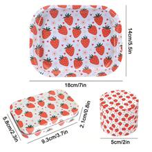 3pcs/Set, Multi-Functional Portable Rolling Tray Set. Simple Entry-Level Gift. Comes With 50mm Grinder And Storage Box. Multi-Pattern Printed Set. Home Tool, Suitable For Home & Party & Birthday Gathering & Office And More Occasions. Holiday Gift. - Multicolor - View 2