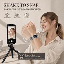 SENBONO Fashion Multifunctional Smart Bracelet, Multiple Sports Modes, Innovative Design, Unique & Elegant, Music Playback, Waterproof, Fashionable Women's Smart Bracelet Watch - View 5