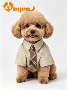 Summer Lightweight Breathable Pet Shirt, Button-Up Casual Boy Dog T-Shirt, Soft Pet Outfit, Suitable For Small Dogs And Cats - Multicolor - View 7