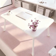 Foldable Desk, Home Office, Simple Bedroom, Sitting, Writing Desk - White - View 4