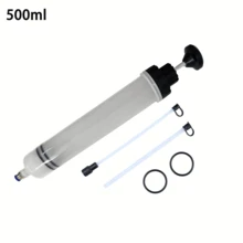500ml Locomotive Liquid Extractor, Car Oil Change Brake Exhaust Pump, Manual Vacuum Transfer Distribution Liquid Pump, Oil Extractor Suitable For Cars, Car Fuel Extraction Pump, Oil Pump Manual Tool - Black - View 8