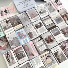 30/60/90入 極簡韓系Ins風金句居家裝飾貼紙，適用於小卡背面裝飾與禮物封口貼 - A - 查看 1