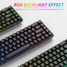 -BOX 68% Magnetic Axis Mechanical Keyboard, Hall Effect Rapid Trigger Keyboard 0.01mm RT Precision, RGB Gradient Backlight, Full Key Hot-Swappable Keyboard, Suitable For FPS Gamers & Office Typing, Desktop/Laptop/Win/MacOS - View 11
