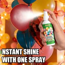 DOWMOO Party Balloon Brightening Spray, Instant Shine, Long-Lasting Gloss, Suitable For Birthday, Wedding, Family Gathering And Holiday Balloon Refresh, Gift For Family And Friends - Multicolor - View 1
