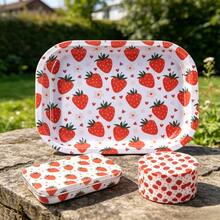 3pcs/Set, Multi-Functional Portable Rolling Tray Set. Simple Entry-Level Gift. Comes With 50mm Grinder And Storage Box. Multi-Pattern Printed Set. Home Tool, Suitable For Home & Party & Birthday Gathering & Office And More Occasions. Holiday Gift. - Multicolor - View 1