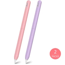 Compatible With Apple Pencil Pro & 2nd Generation Pencil, 2-Section Silicone Protective Sleeve - Multicolor - View 17