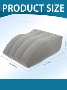 Sleek Inflatable Leg Elevation Wedge Pillows For Bed - Functional Body Pillow To Reduce Swelling Discomfort And Resting Fatigued Ankles. Multi-Functional Support Pillows For Fast Post-Operative Rehabilitation & Expectant Pregnant Women. - Multicolor - View 8