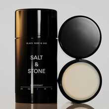 Salt & Stone Black Rose & Oud Deodorant 100g Long-Lasting Natural Deodorant Aluminum-Free Body Care Black Rose Oud Deodorant Odor Protection Sensitive Skin Moisturizing Body Care Daily Freshness Clean Beauty - 查看 2