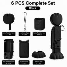 Yoobao Osmo Pocket 3 矽膠保護套，貓咪造型相機手柄保護殼，附螢幕保護貼與貓爪底座，輕量防刮旅行 Vlog 配件 - 查看 7