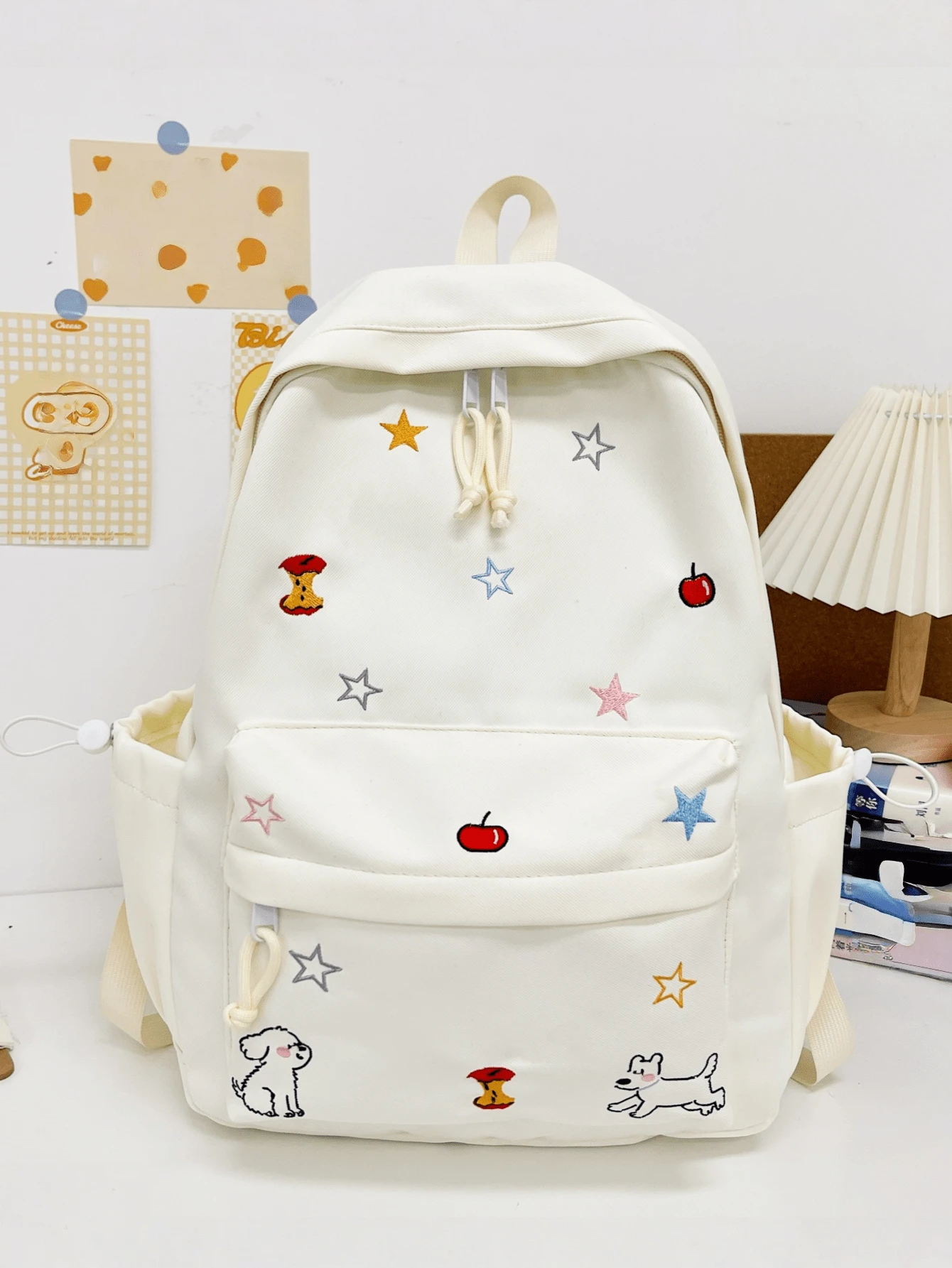 New Cartoon Back To School Season Versatile Couple Multifunctional Large Capacity Comfortable Minimalist Elegant Suitable For Various Occasions Backpack (No Accessories Included) - Multicolor - View 1