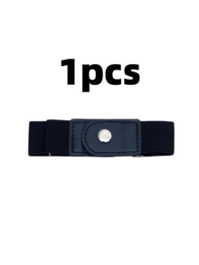 No Buckle Stretch Belts Adjustable Buckle Free Invisible Elastic Waist Band Invisible Adjustable Stretch Belt Suitable For School Home Office Comfortable Stretch Waist Belts Matches Daily Outfits Slouchy Suitable For Daily Wear For Women - Multicolor - View 15