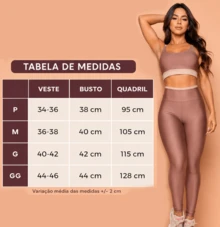 Premium Suplex Fitness Set With Pants And Non-Transparent Cup Top, Fitness Gym Clothing Kit, High Compression Leggings - 雙色卡布奇諾 - 查看 3
