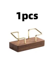Kreativer Visitenkartenhalter, langanhaltend Material, Schreibtisch-Displayständer für Homeoffice, Restaurant- und Bürodekoration, aufrechter Visitenkartenhalter für den Schreibtisch, geeignet für Geschäftsreisen, unisex, unverzichtbares Büro- und Wohndekorationselement - A - Übersicht 13