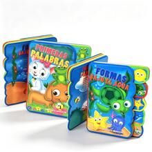 1pc Spanish Foam Book, Insect / Number / Ocean Shape / Basic Vocabulary Theme, With Beautiful Illustrations To Attract Children's Attention And Inspire Imagination, Excellent Spanish Language Learning Book Back To School - Multicolor - View 7