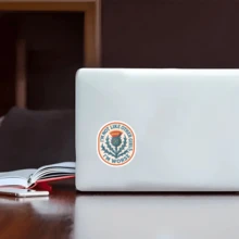 1/2/5pcs "I'm Not Like Other Girls I'm Worse" Stickers,Retro Oval Border Thistle Flower Stickers, Cool Aesthetic Decor Stickers,Suitable For Laptops, Phones, Work Desks,Water Bottle, Car, Tumbler, Gift Decor - A - View 3