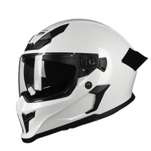 Crown Racing DOT Certified Reversible Double-Sided Mirror Motorcycle Helmet, Modular Open Face Shield, Dual Sun Visor - Multicolor - View 5