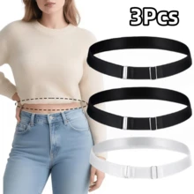 1pc Women's Invisible Elastic Belt, Adjustable Invisible Belt, Suitable For Daily Wear, Sports, Weddings And Parties, Can Be Worn Invisibly Under Casual And Sports Clothing - Multicolor - View 14