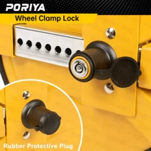 PORIYA Wheel Lock Clamp Car Caravan Trailer Security Keys Heavy Duty 13''-15'' - Wheel Clamp Lock - View 6